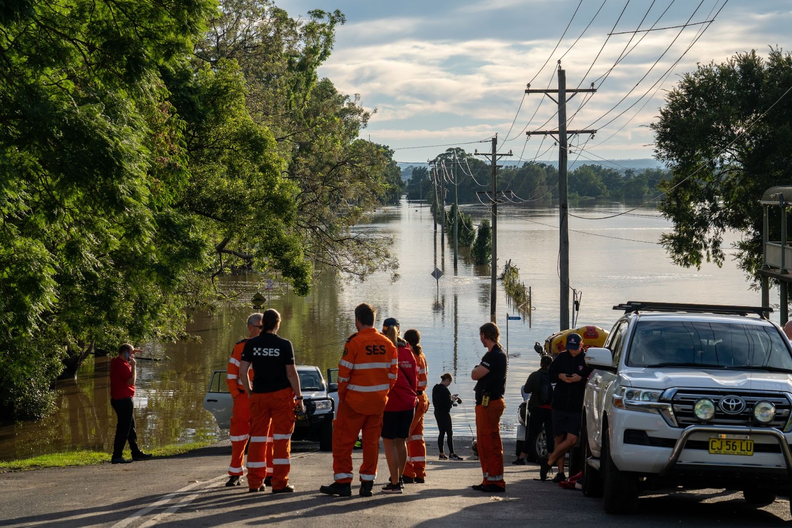 Major flooding in Northern NSW in 2022. 