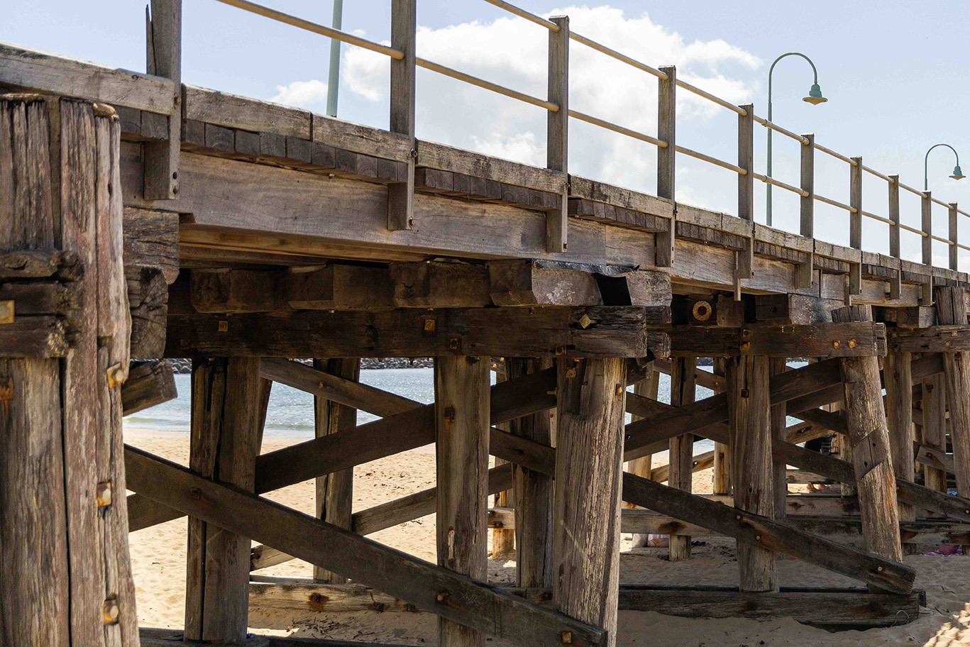 The 450m full timber jetty at Coffs Harbour is on the State Heritage Register as a structure of local and state significance. 